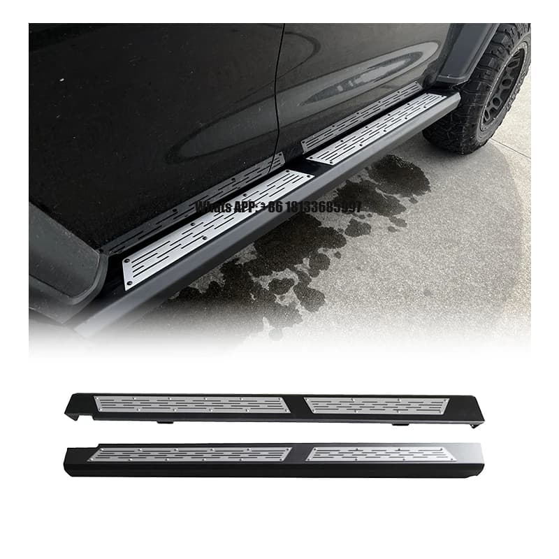 Factory-Modified Daredevil Rock Sliders Black for GWM Tank 300 SUV 2020- Traveler II R Compatible Side Step Body Parts