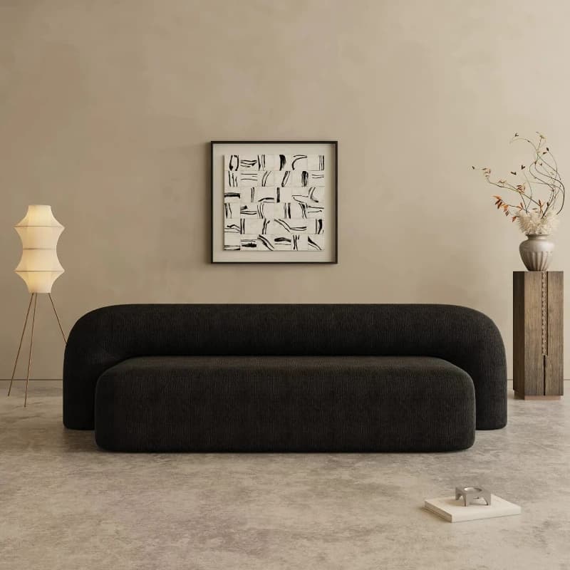 Modern Black Luxury Living Room Sofa Style Velvet L Shape ChaiseLounge Living Room Sofas Modular Banken Woonkamer Furniture Home