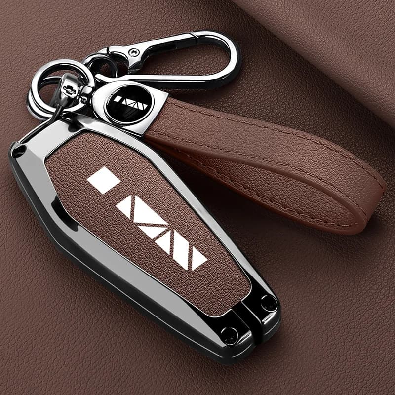Premium Zinc Alloy Key Cover Case for ICAR 03/03T Long Range/Comfort/Advanced Edition (2024-2025) - Protective Key Fob Shell