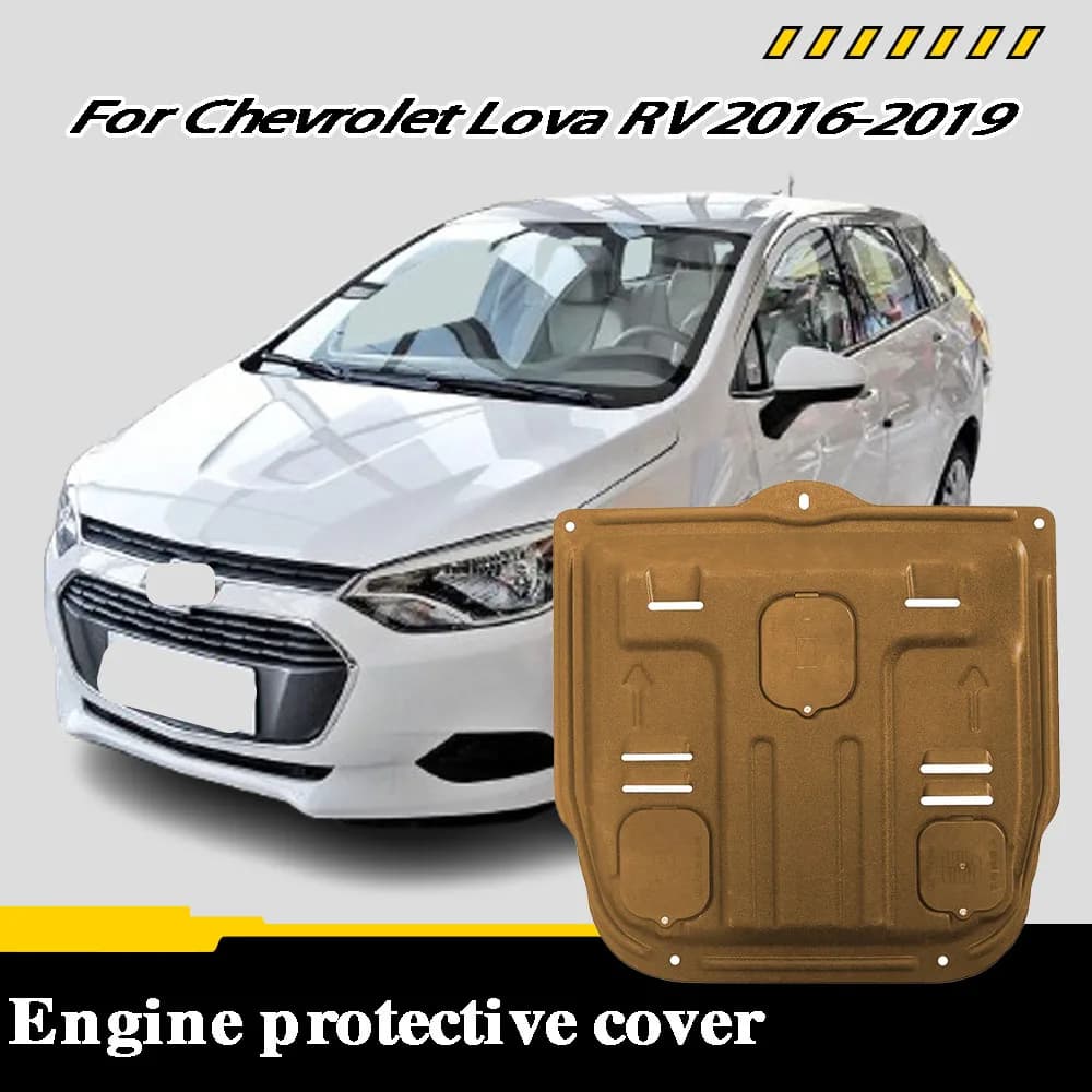 Engine Chassis Shield Splash Bottom Protection Board Car Accessories Under Cover For Chevrolet Lova RV 2016-2019 1.5L
