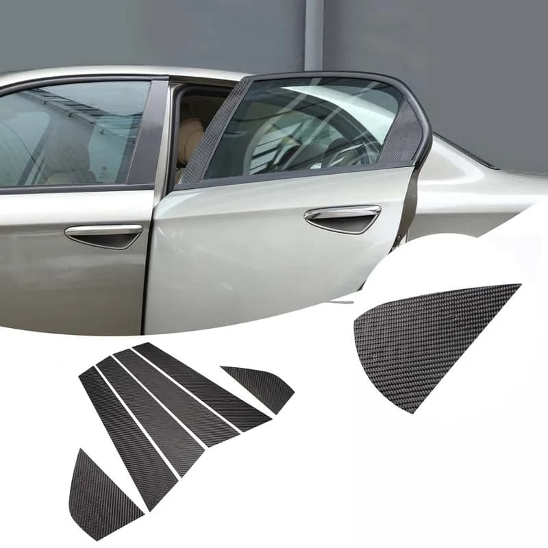 B Pillar Post Cover Trim Sticker Car Door Center Pillar Post Trim Sticker Car Accessories For Alfa Romeo 159 939 2004-2011