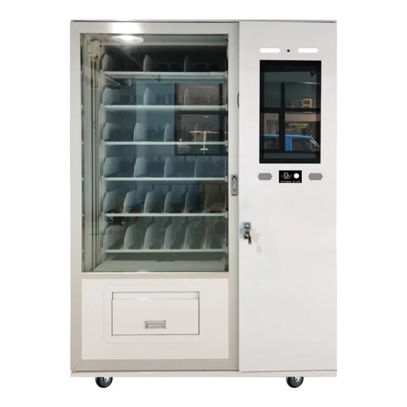 Smart lift beverage snack self-service vending machine paper money card scan code payment vending machine