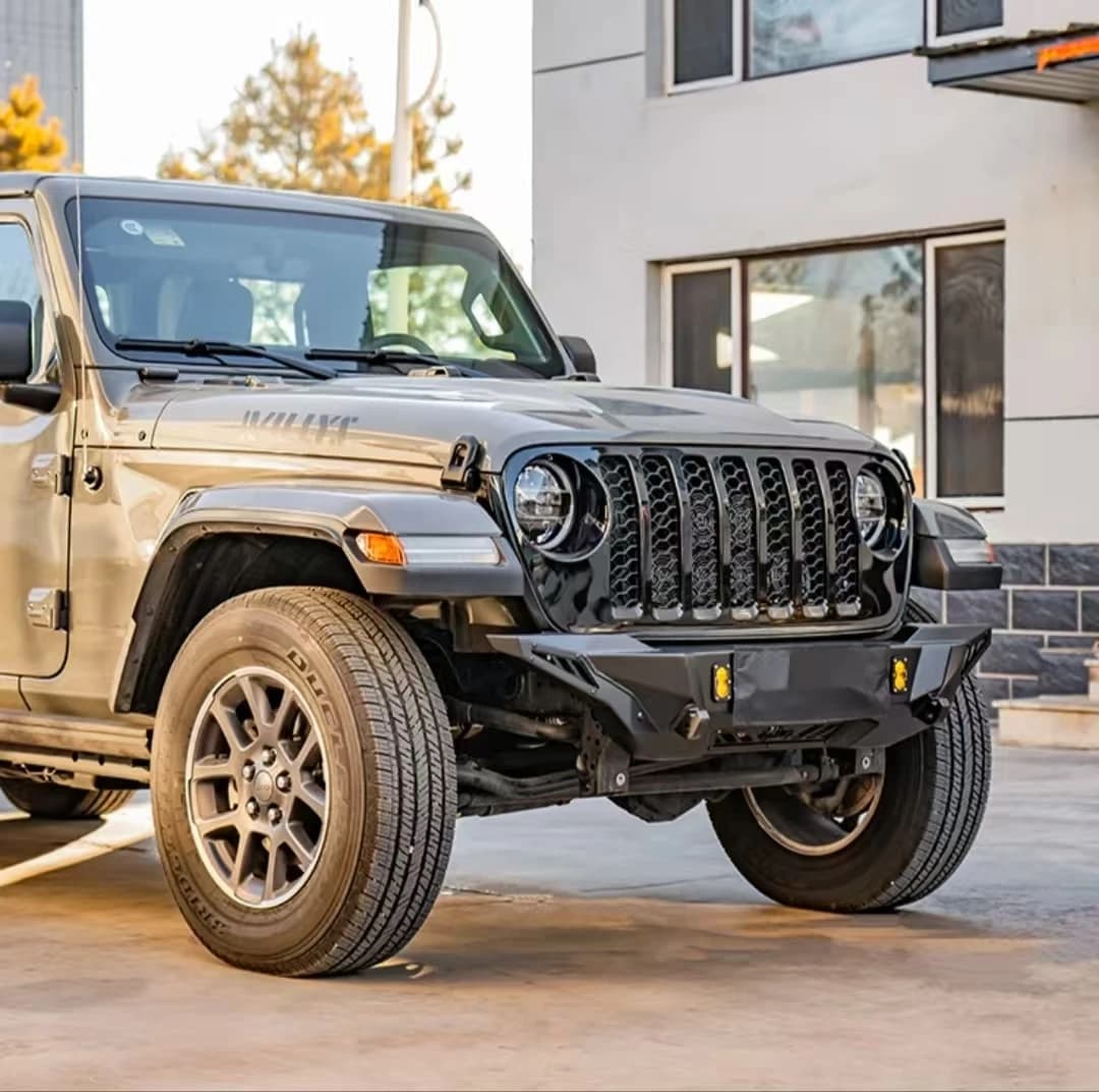 Wrangler Stealth Bomber Front Bumper Off-road Bumper Protective Attractive Practical Passionate Off-road Provide Protection