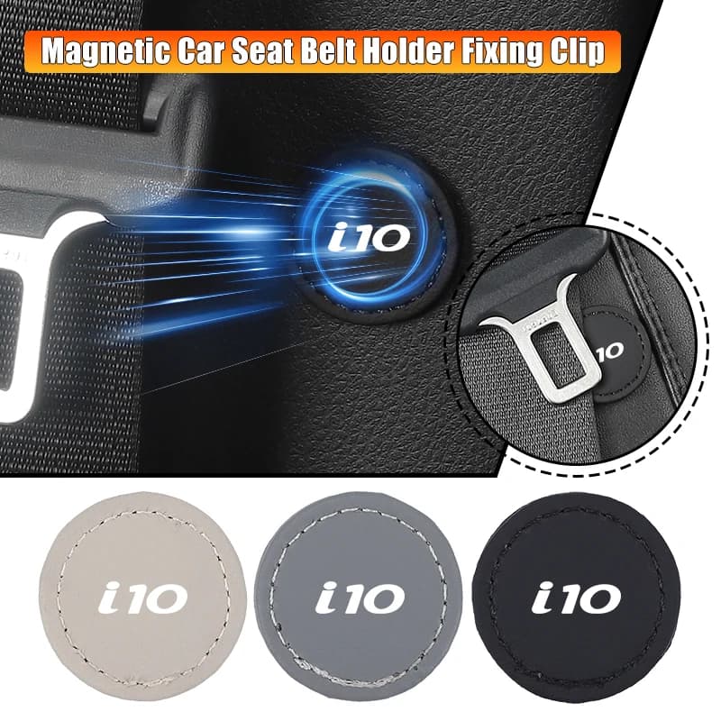 Magnetic Car Seat Belt Limiter Stopper Stabilizer Accessories For Hyundai I30 I20 IX35 I40 I10 Azera 2014 Accent 2013 H1 IONIQ 5