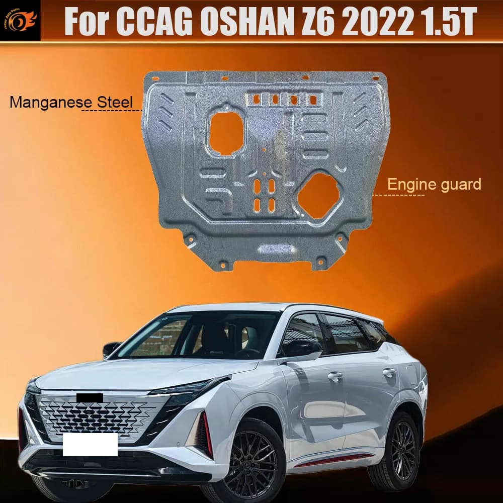 For CCAG OSHAN Z6 2022 1.5T Plastic steel Under Engine Guard Protection Device Engine Bonnets Engine Shield Car Accessories