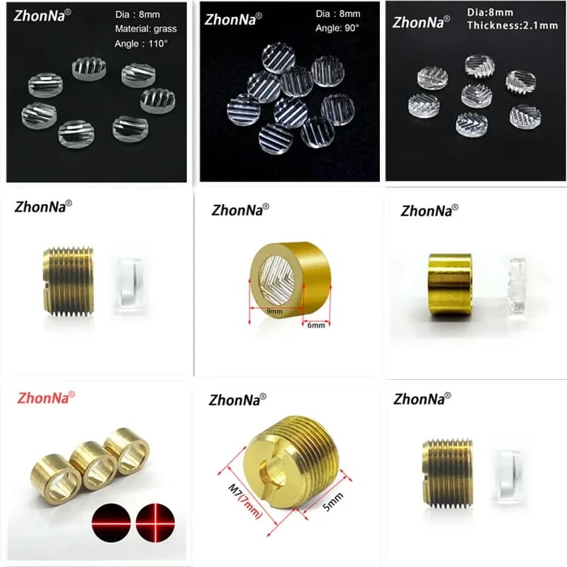 LaserDouble ConcaveBeam ExpanderLensDiameter 5mm Material Plastic Beam Expander20Times Applicable Wavelength300-1100nmWavelength