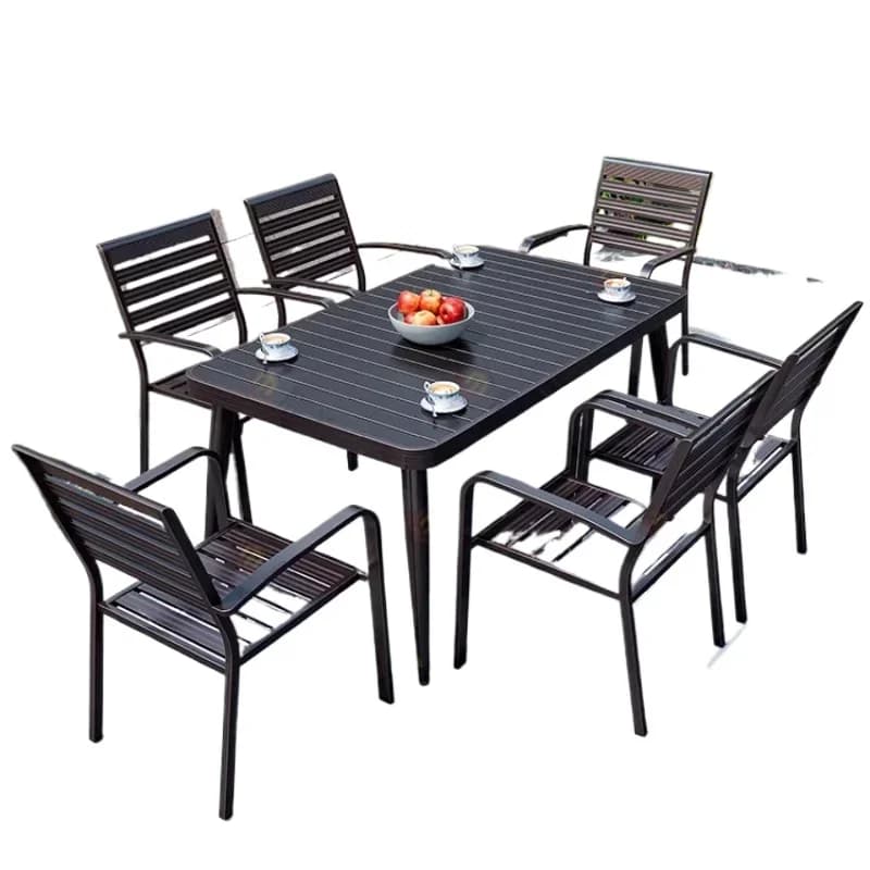 LH courtyard all-aluminum outdoor leisure garden open-air balcony cast aluminum waterproof and sunscreen combination