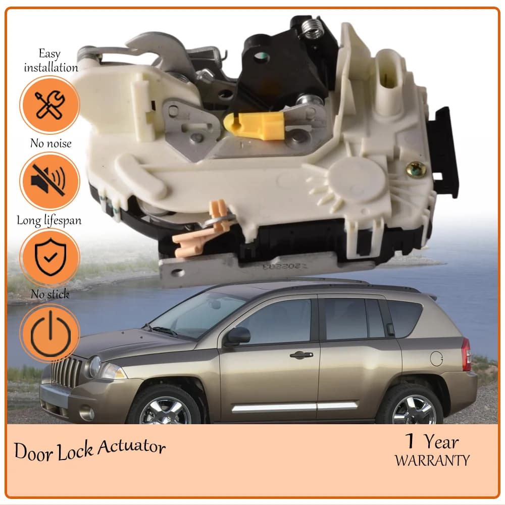 Rear Left Door Lock Actuator, suits Jeep Compass 2007-2010 Patriot 2007-2010 Dodge Caliber 2007-2009, oem 931090,931-090,DLA624