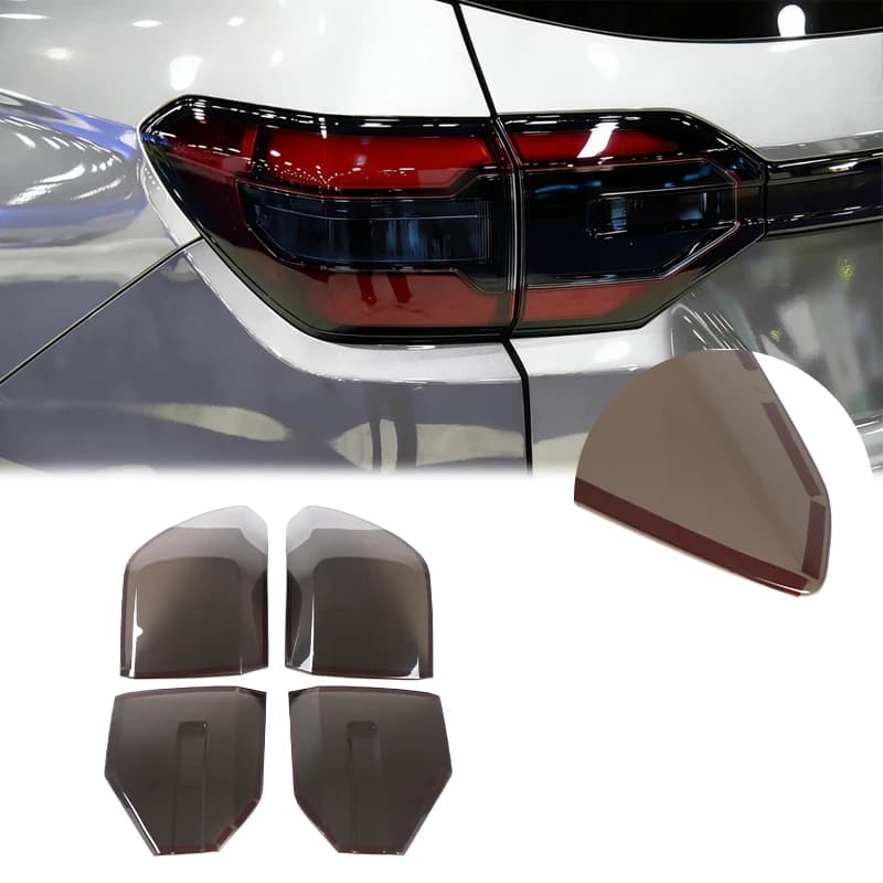 For Honda Pilot 2015-2025 ABS Blackened Car Rear Tail Light Lamp Shade Fog Lights Tail Lamp Cover Car Accessories