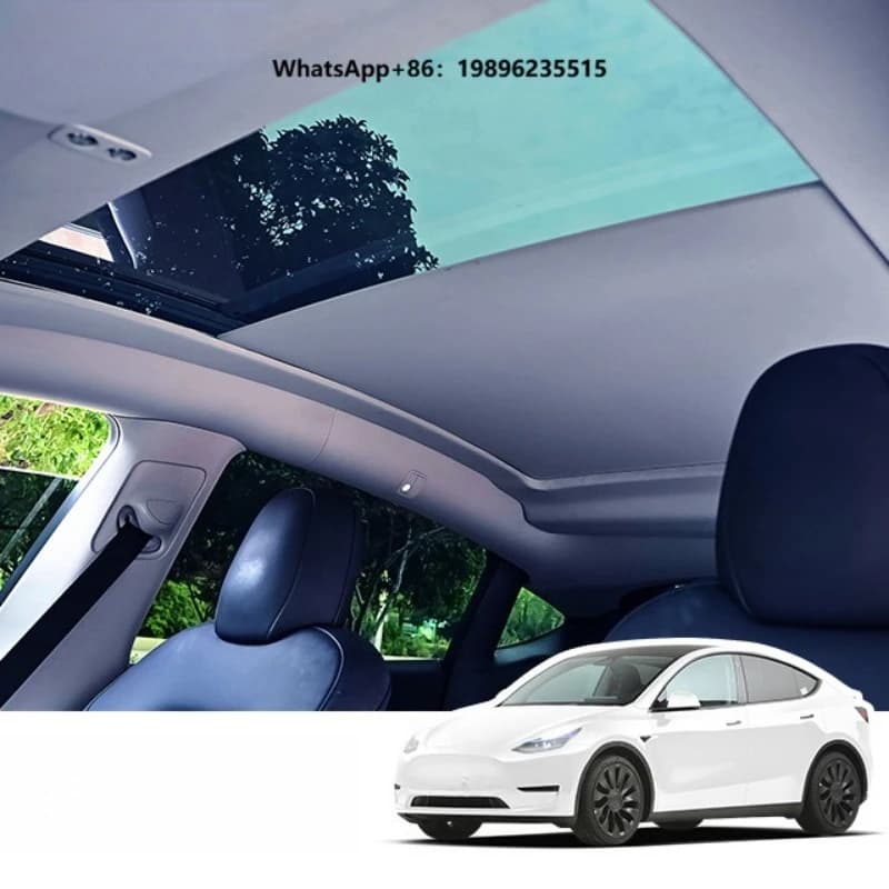Factory Direct Car AwningNew Pushpull Panoramic Electric Sunroof Sunshade Interior Accessories Car Modification