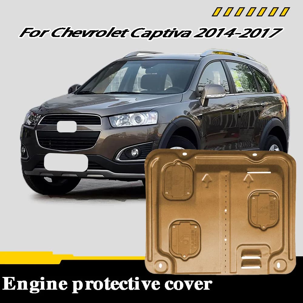 Under Engine Guard Splash Shield Mud Fender Cover Plate Fender Mudguard Protector For Chevrolet Captiva 2014-2017 2.4L