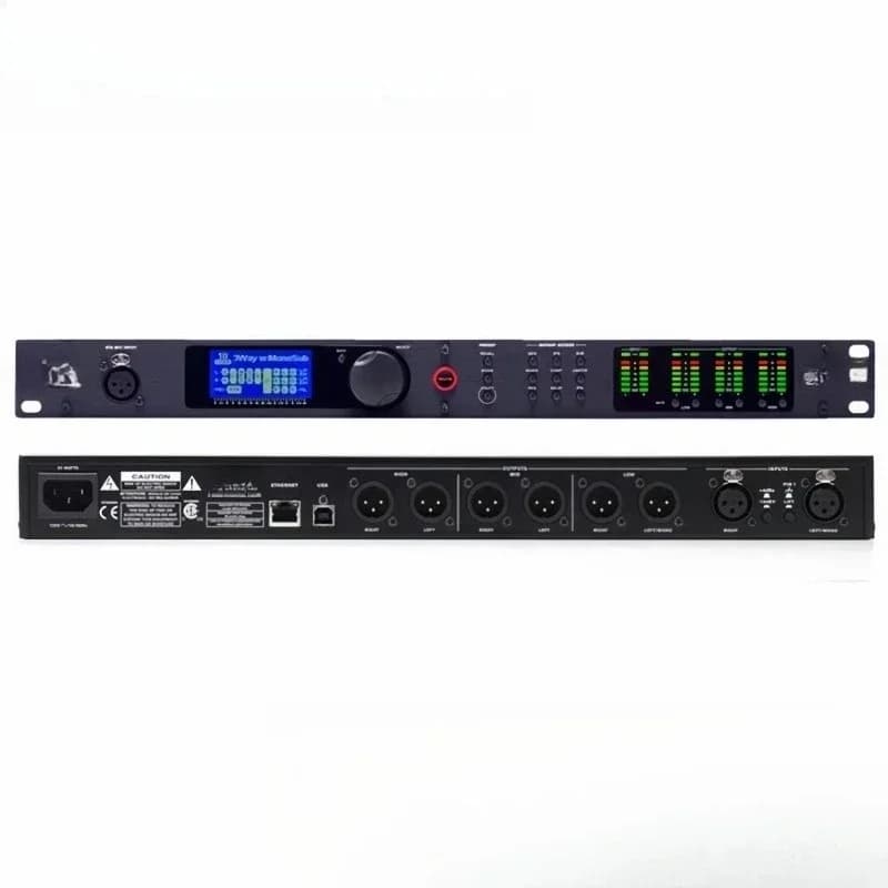 2 in 6 out digital audio processor, performance processor