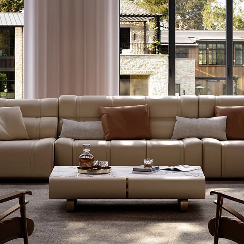 Luxury Living Room Coffee Table Modern Decoration Storage Clear Side Table Aesthetic Designer Mesa Auxiliar Salon Furniture