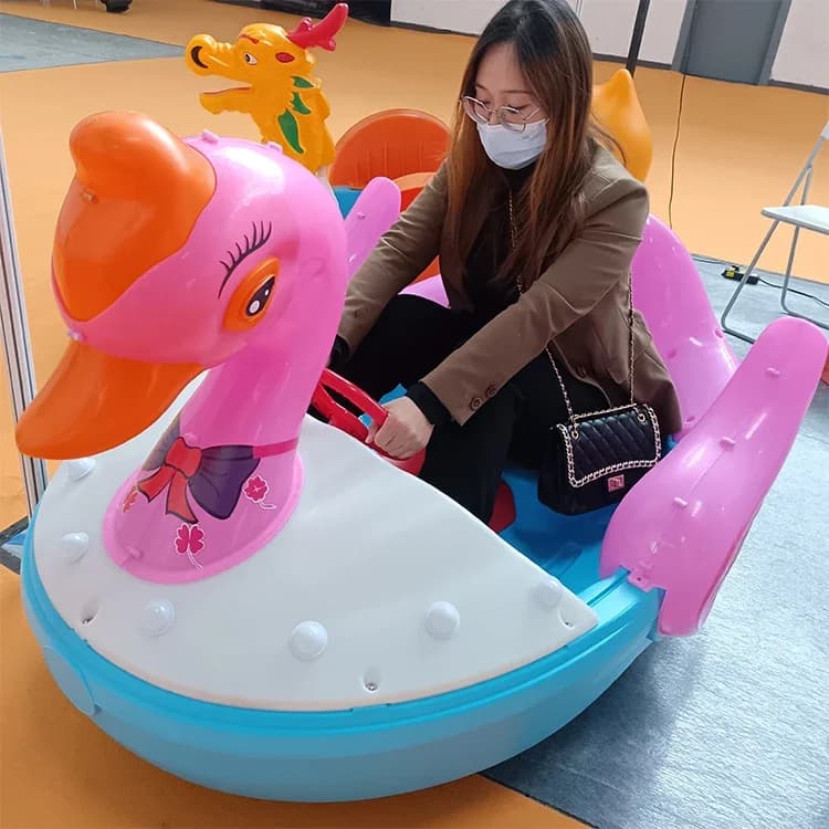 Different Style Cartoon Plastic Rowboat Water Park Hand Paddle Boat for Kids