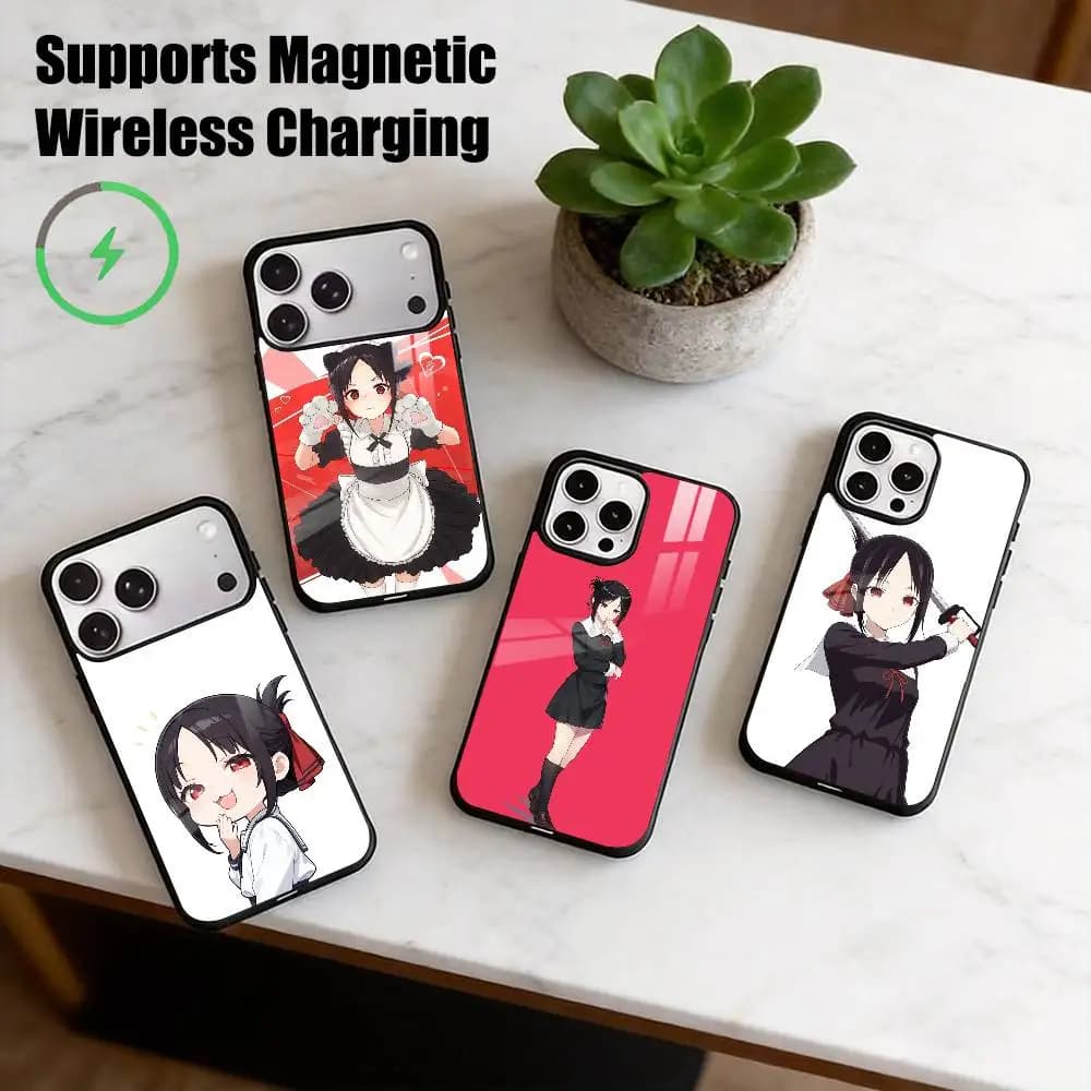 Kaguya-sama Love is War-R Phone Case For iPhone17,16,15,14,13,12,11 Plus,Pro Compatible with magnetic wireless charging Gift
