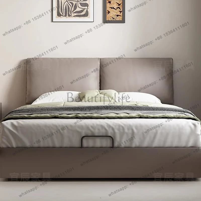 FG Modern Luxury Bed Bedroom Frame Baby Children Double Girls Multifunctional Design Massage Bed Sleeping Muebles Home Furniture