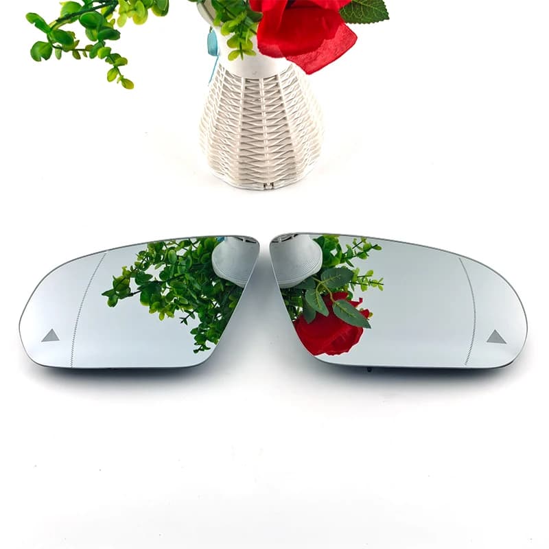 LHD For Mercedes-Benz C E S GLC Class W205 W222 W217 W213 W238 Blind Spot Heating Side Mirror Glass Lens Door Wing Mirror Glass
