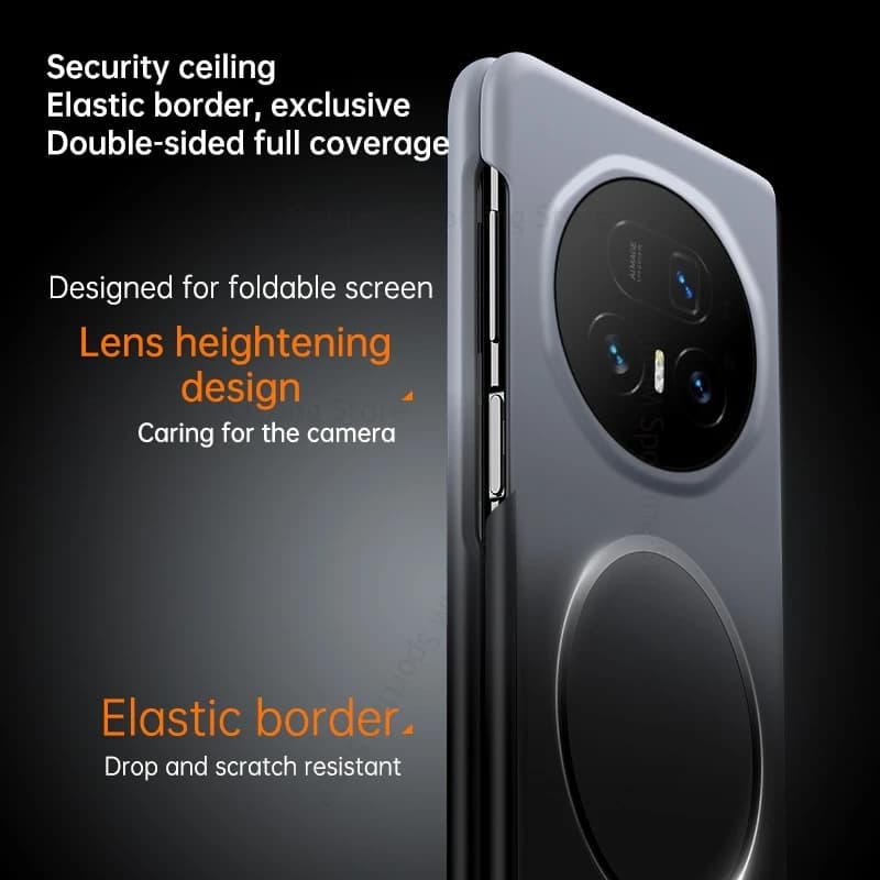 Wireless Charging Magnetic Phone Case For Honor Magic V6 V5 V3 V2 5G Tough PC Gradient For Magsafe Cover For HONOR Magic VS3 VS2