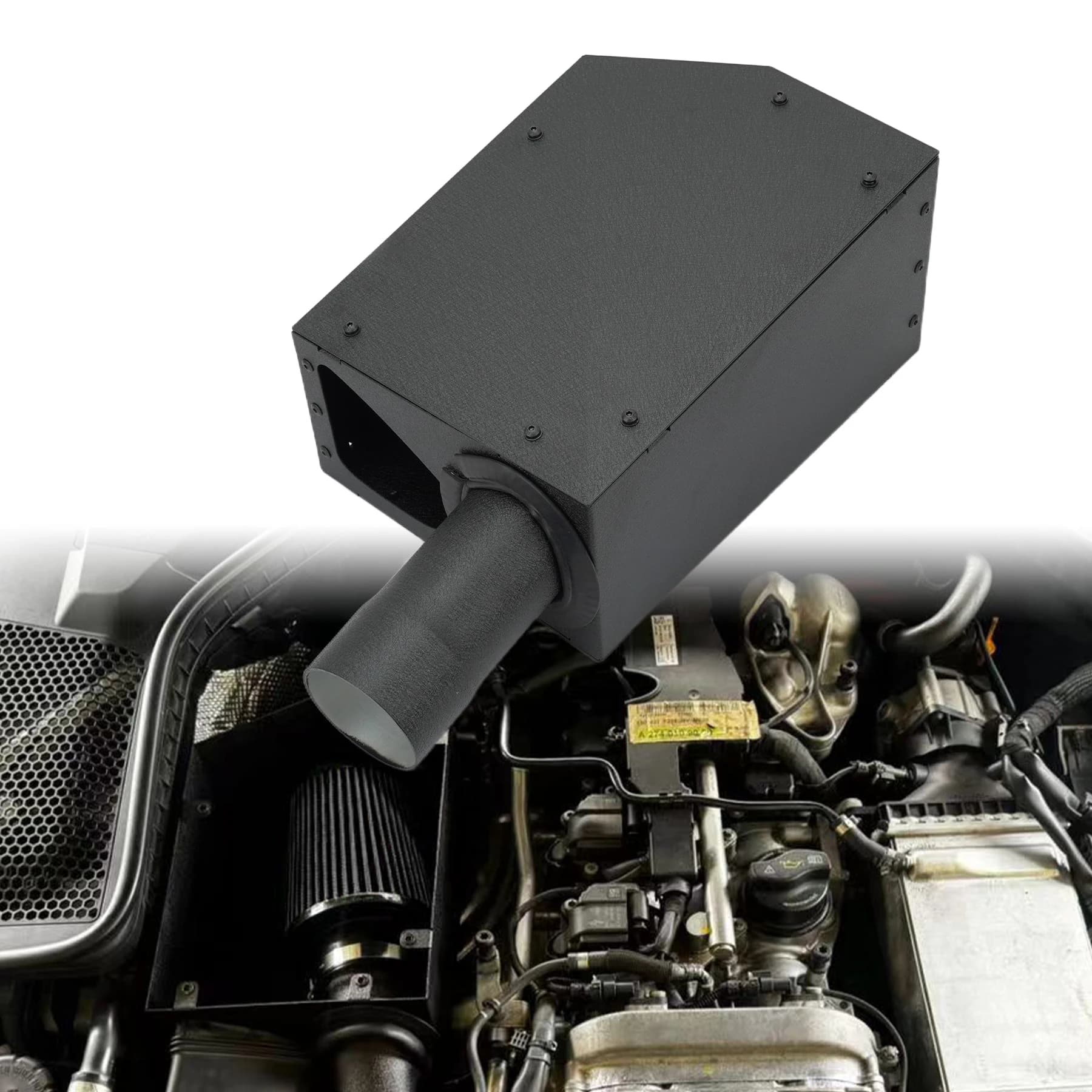 Cold Air Intake Kit for Mercedes Benz C180 C200 C300 W205 C-Class E200 E300 W212 W213 E-Class GLC300 GLC Class Air Intake Pipe