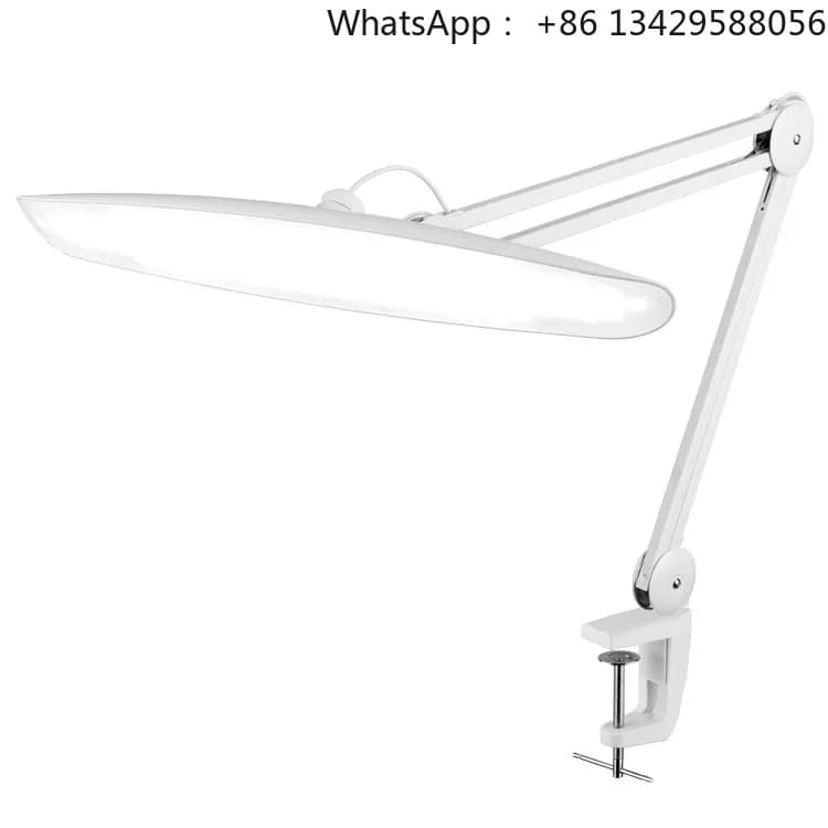 New Adjustment Crescent Shaped Led Lamp Beauty Salon 117 Led Work Light Table Lamp with EU Plug