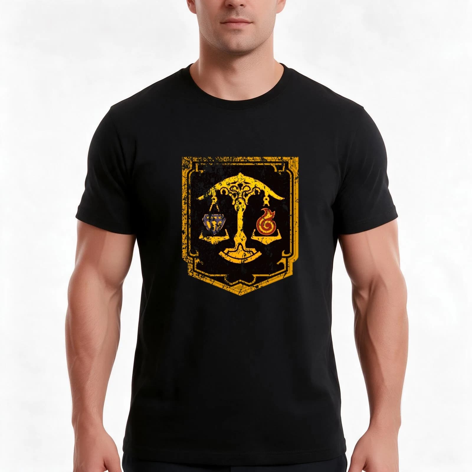 Copy of Local Bassin Carp Hunters Sticker T-Shirt, Summer Casual Cotton Tee, Oversized Streetwear Tops, Vintage Graphic Print