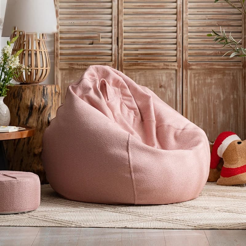 Recamera Lounge Bean Bag Sofas Individual Luxury Design Bean Bag Sofas Bedroom Pouf Lazy Floor Puffs De Quarto Rattan Furniture