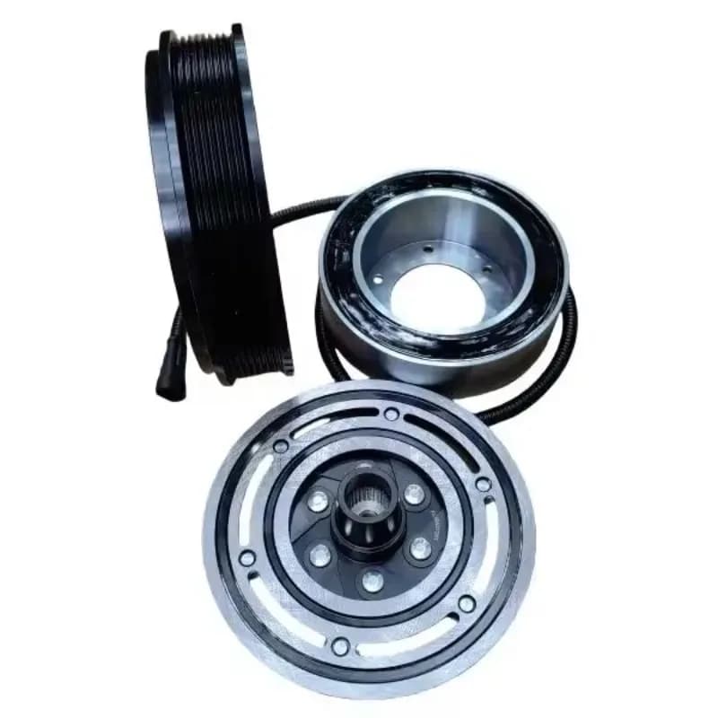TM65 24V Bus Air Conditioning Compressor Battery Clutch – High Quality, 176MM Size, 10PK Belt Groove