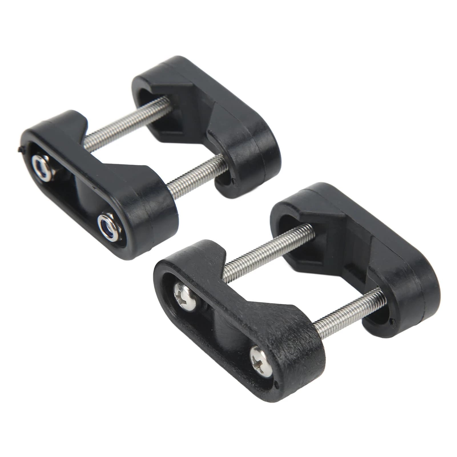 D5 2PCS Marine Nylon Rails Pipe Clamp Corrosion Resistant Smoother Finish Strong Structure Nylon Flagpole Marine Hardware Yacht
