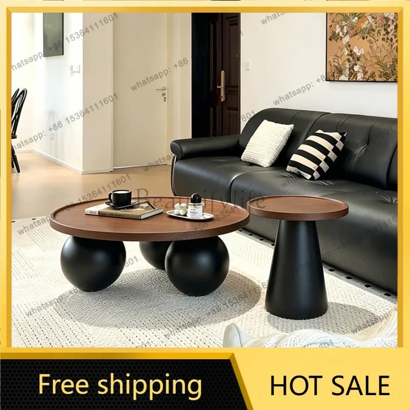 Factory Direct Sales Italian Minimalist Coffee Table Aesthetic Photo Album Antique Cheap Side Table Modern Nordic Couchtisch Ent