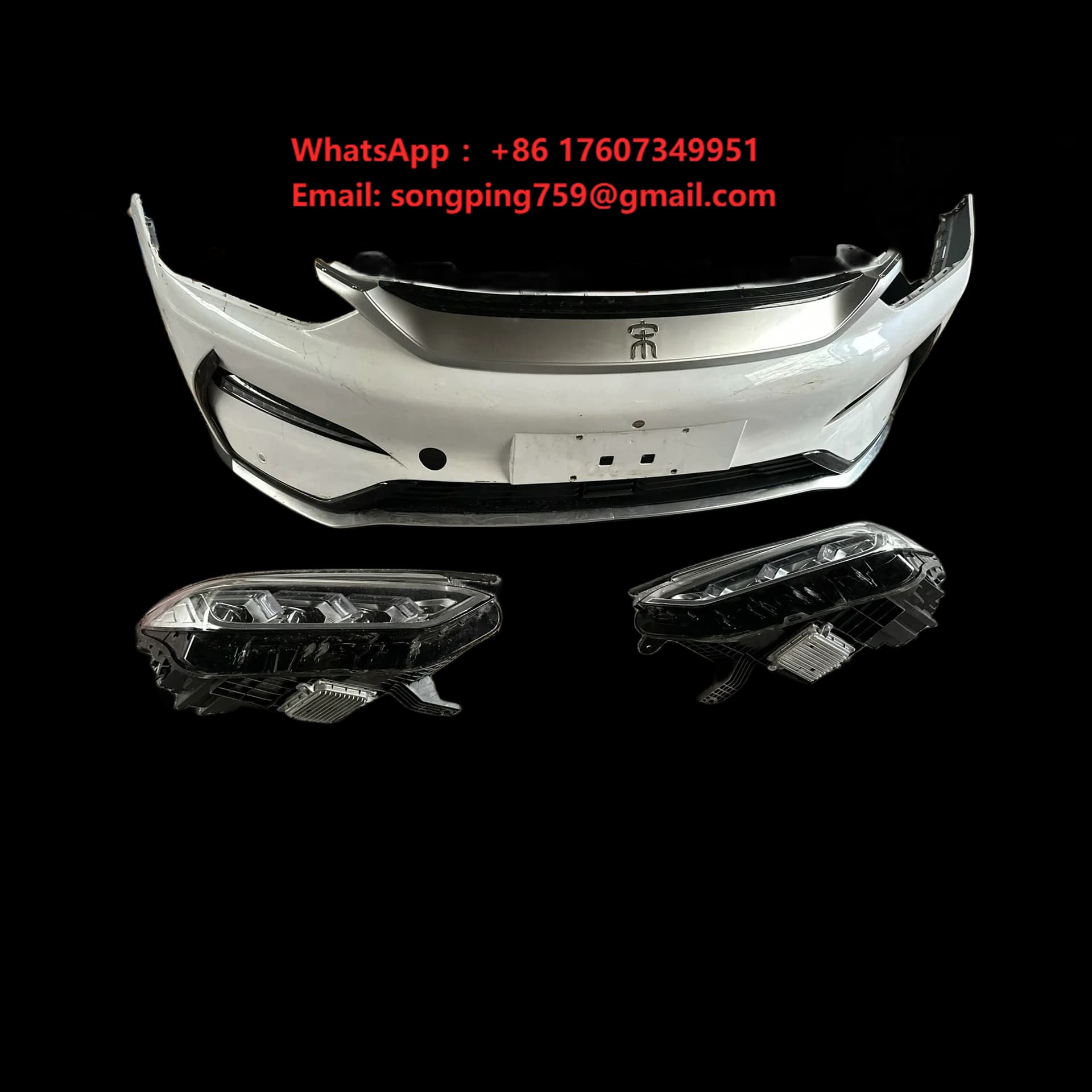 New Energy Vehicle Auto Body Systems Body Kit Parts Front Car Bumper for BYD Song Plus