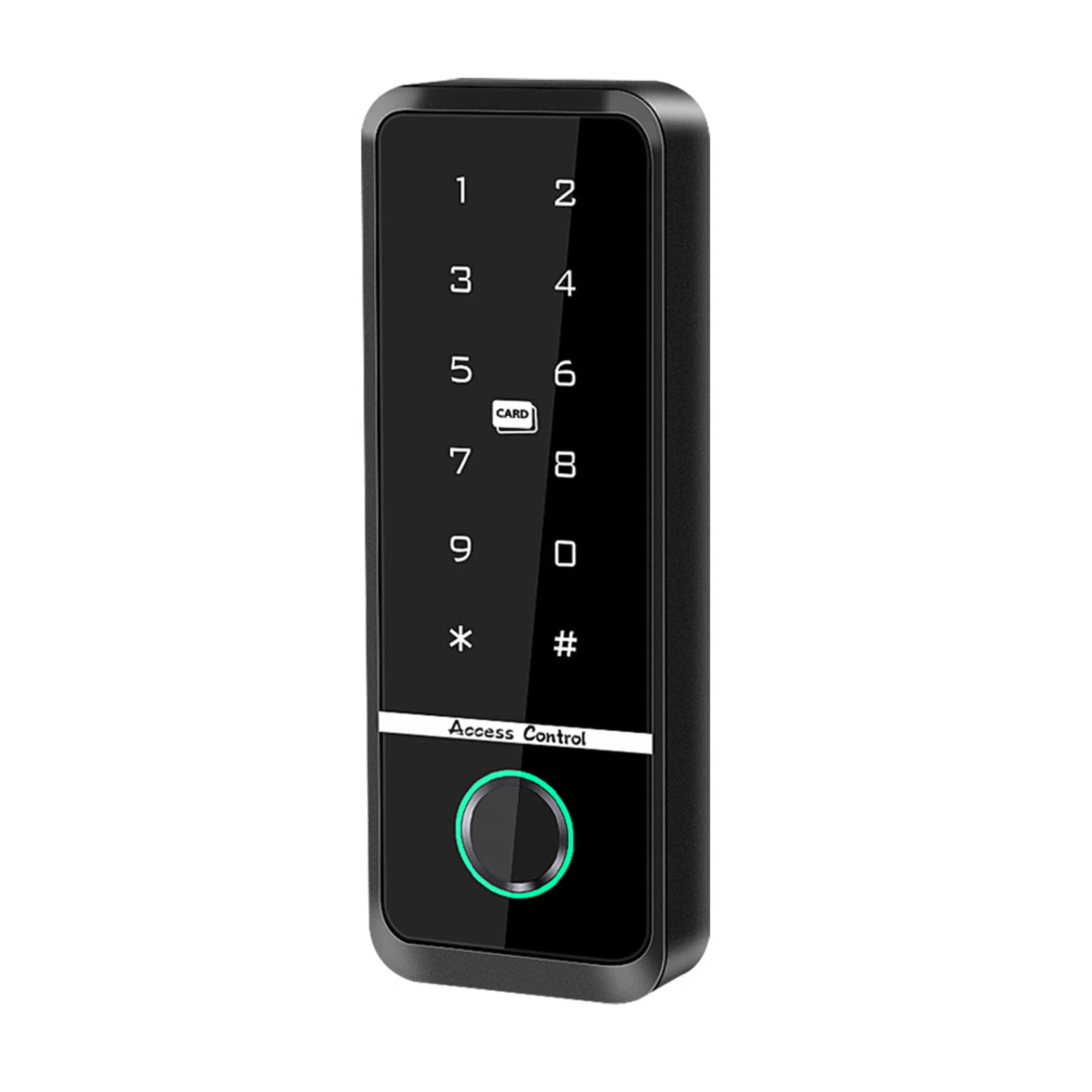 2026 Hot!Biometric Fingerprint RFID Access Control Keyboard Outdoor Waterproof Backlight Keypad Standalone Controller Lock