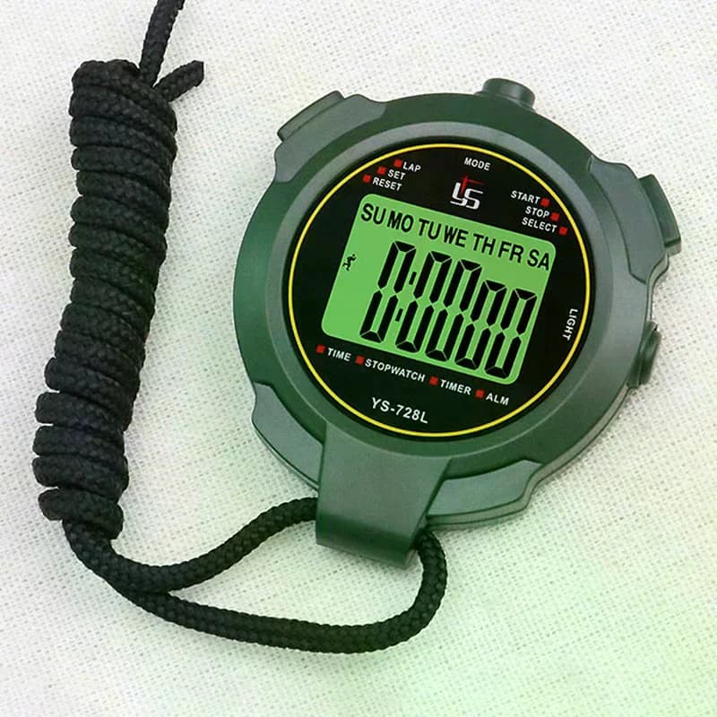30h 0.01s Stop Watch Timer Tools Chronometer Handheld Pocket Stopwatch Accuracy Professional Digital Sport Stopwatch Lcd Timer
