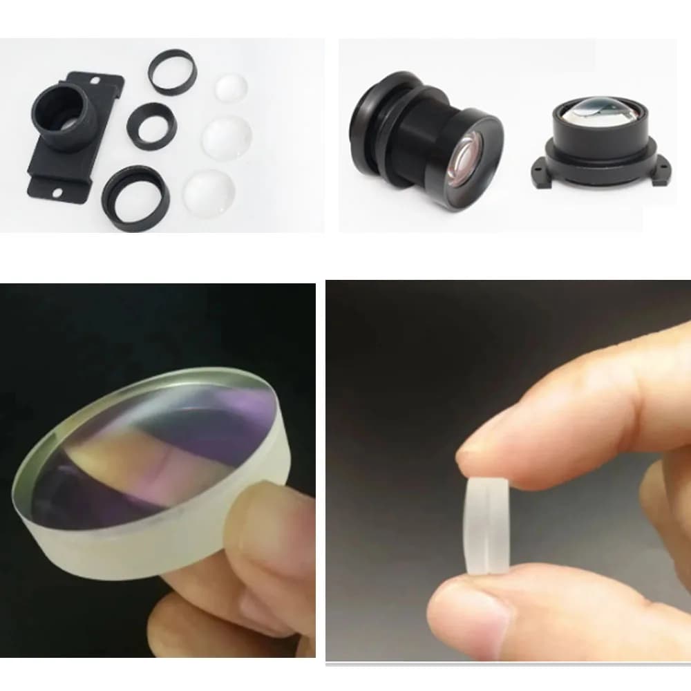 Diameter6 8 9 12 13 14 19.8 20 22 25 26 27 30 32 33 34 42 43 50 55mm Double Convex Cemented Achromatic Optical Glass Lens Glued