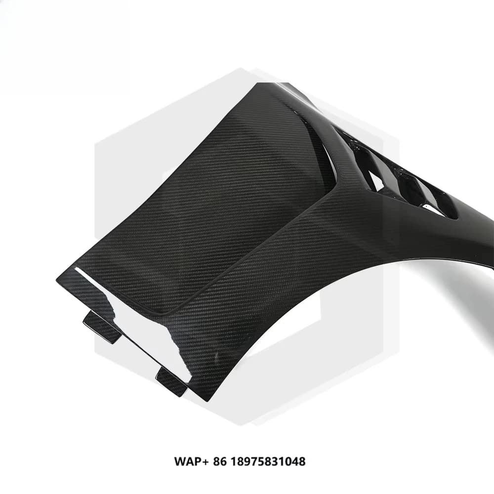 Dry Carbon Fiber N Style Side Mudguards for G80 G81 M3 G82 G83 M4 G22 4 Series Front Wheel Arches Side Vent Fenders Upgrade