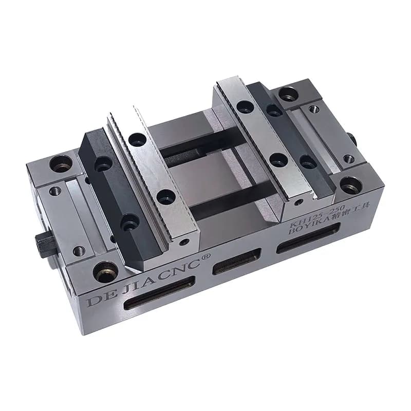 KH125-250 Precision Modular 5-Axis Vise Self-Centering Workholding For CNC Milling & Turning