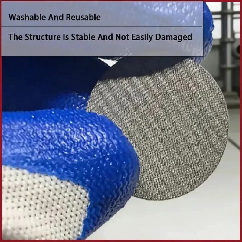 Sintered Stainless Steel Filter Disc Porous Metal Filter Element For Petrochemical Processing Water Purification 5-58mm