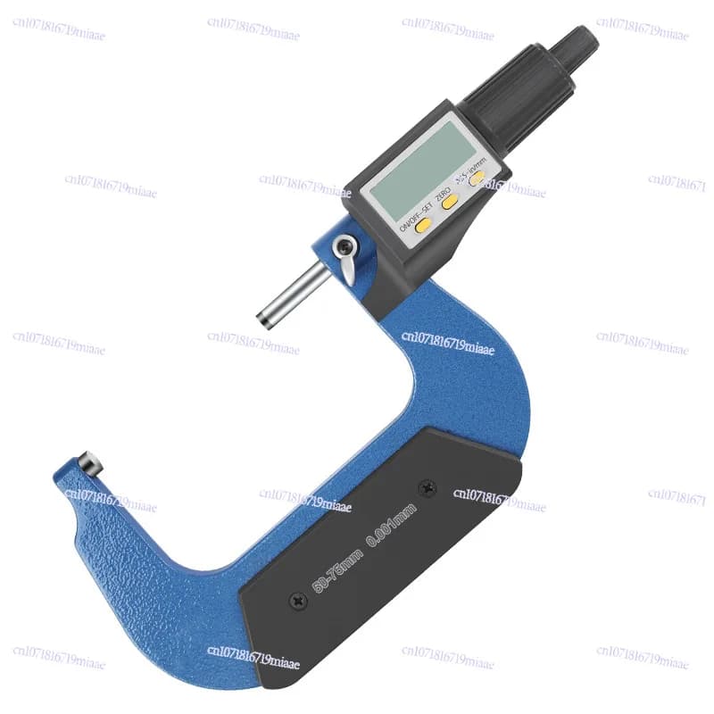 Outer Diameter Micrometer 0-25m Electronic Digital Display Accuracy 0.001 Thousand Caliper Spiral Micrometer Inner Thickness