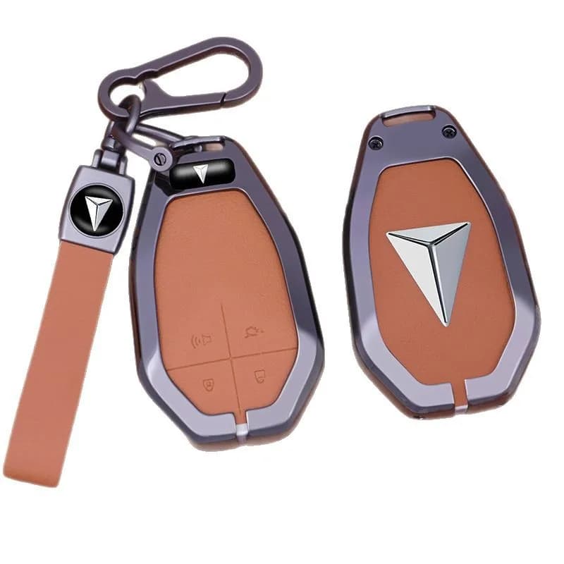 Zinc Alloy Car Key Case Cover Shell Protector Fob Holder for Changan Deepal S7 L07 S7i SL03 G318 S05 2024 Accessories Keychain