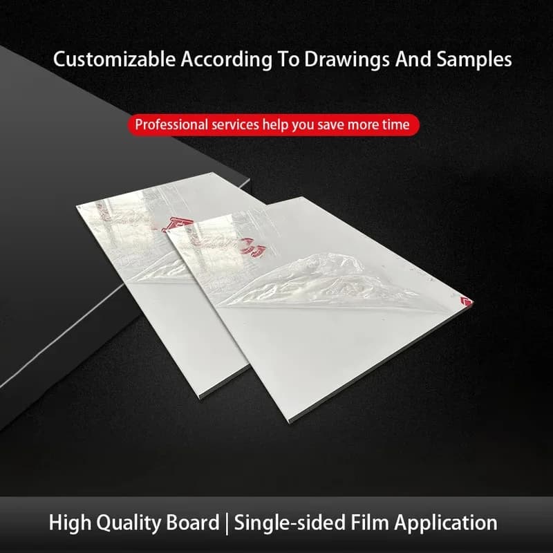 White PVC Plastic Board Hard Sheet 2mm 3mm 4mm-30mm Thick for Electronic Equipment 100x200/200x200/200x300-300x300mm