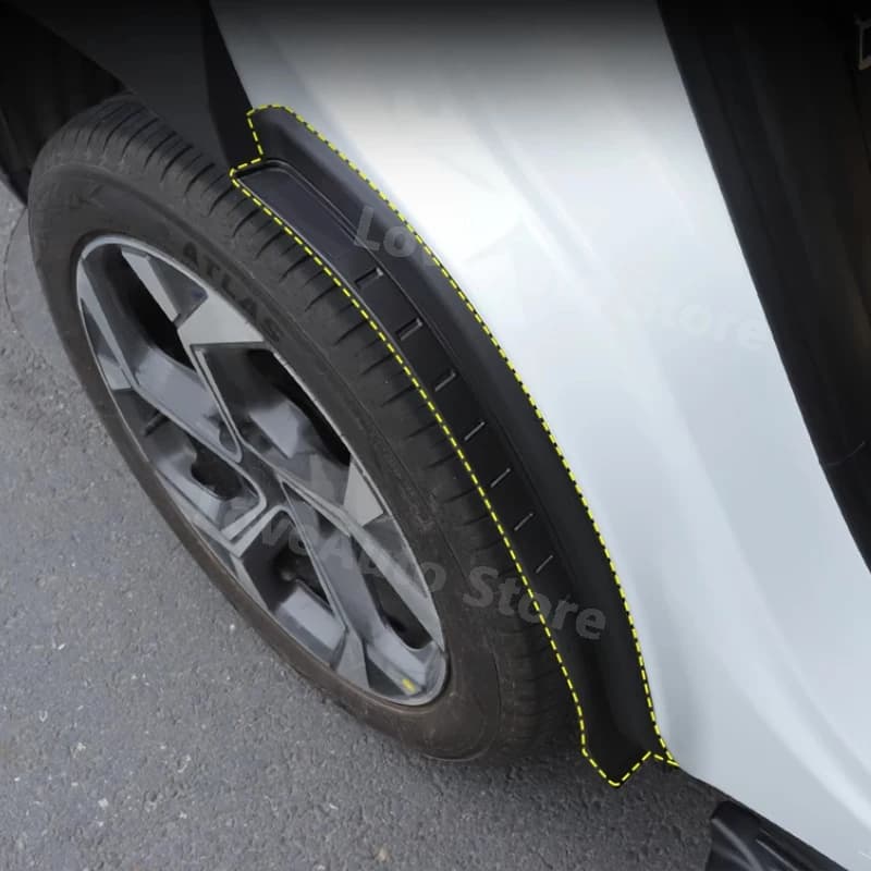 For Geely Boyue L FX11 Starray Atlas L 2023 2024 2025 Car ABS Rear Fender Mudguard Refit Rear Tire Fender Wheel Lining Fender