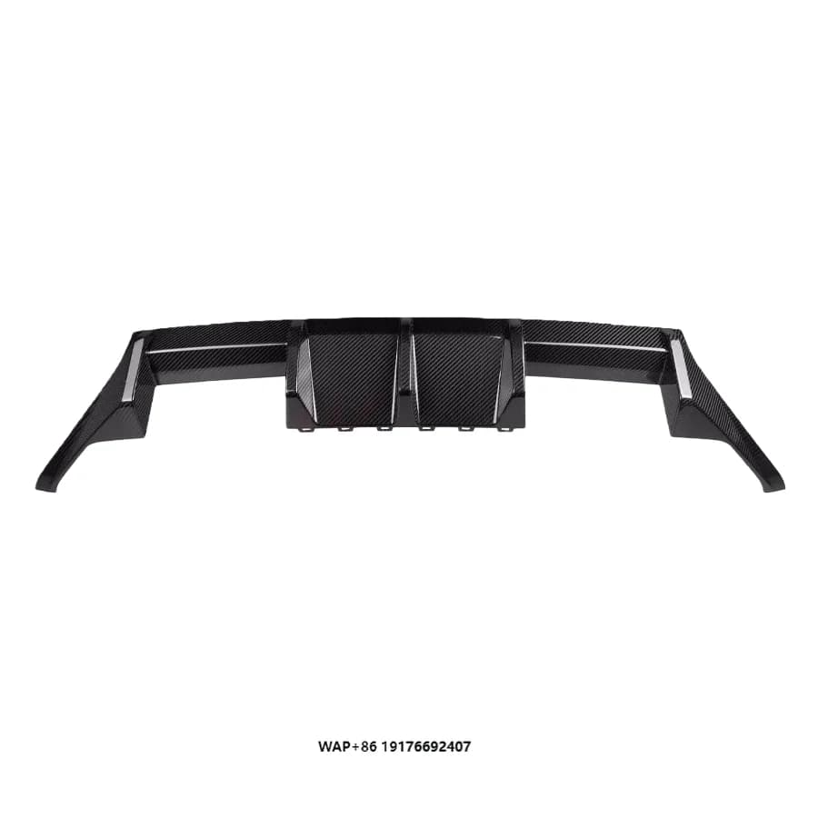 Suitable for the 2021 forBMW M2 G87 MP Model with New Modifications and Upgraded Dry Carbon Fiber Rear Lip Decoration
