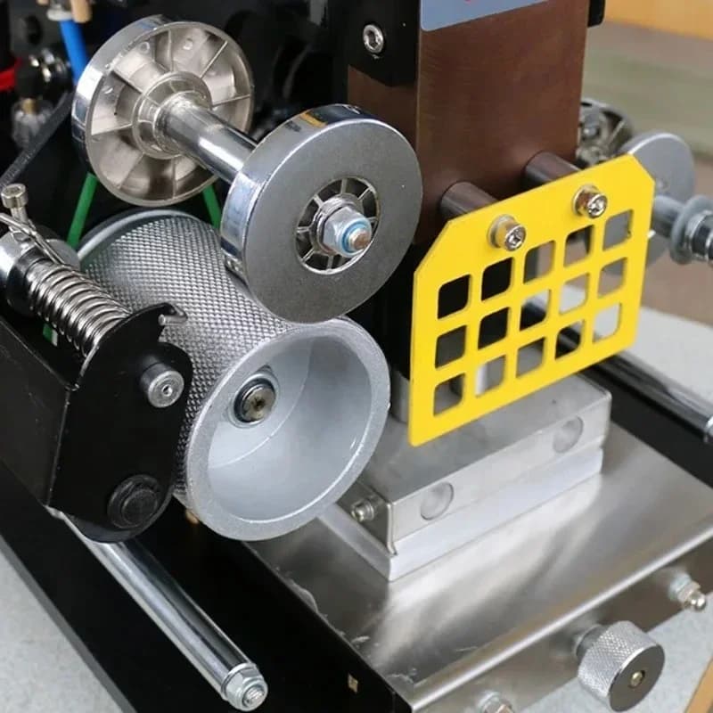 High-Speed Automatic Hot Stamping Machine Business Card Embossing Leather Logo Creasing Machine ZY-819K for Business Use