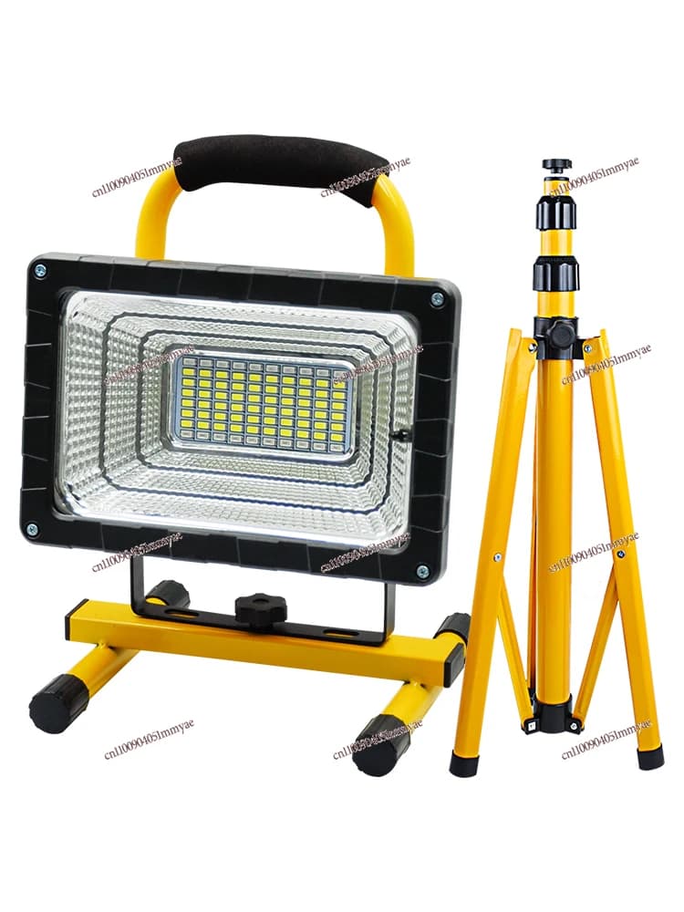 LED Outdoor Lighting Super Bright Strong Light Waterproof Construction Site Emergency Mobile Portable Field Camping Floodlight