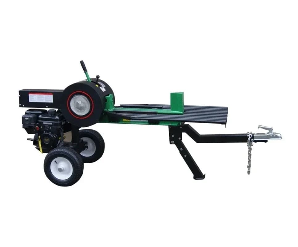 K-maxpower Highly Efficient 7hp Petrol Powered Domestic Energy Saving Wood Log Cutter and Splitter Firewood Processor Machine