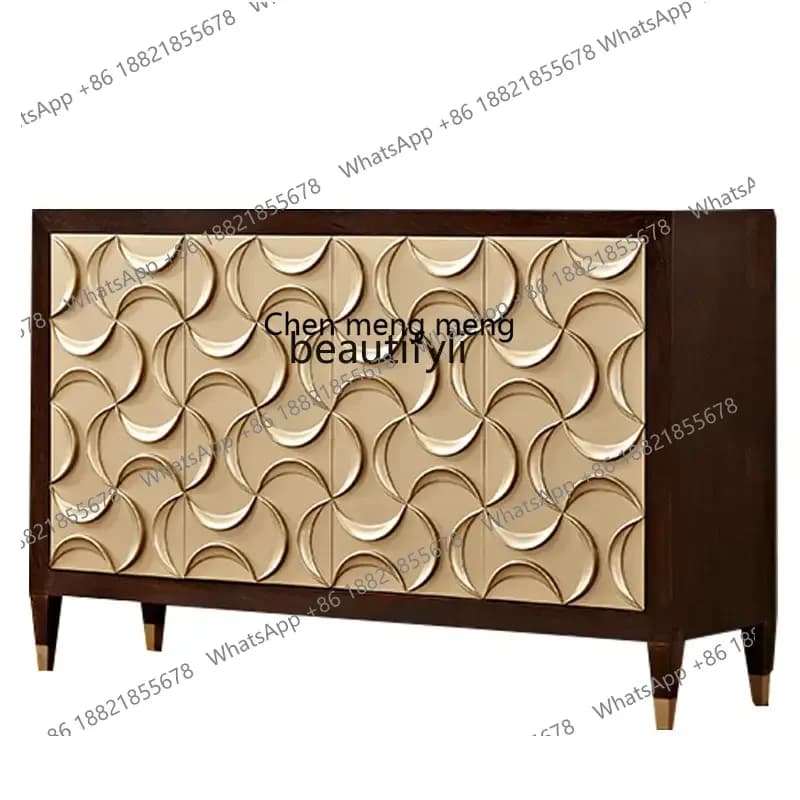 cc182R11 American Light Luxury Shoe Cabinet Restaurant Side Cabinet Tea Cabinet Simple Modern Locker Nordic Living Room Entrance