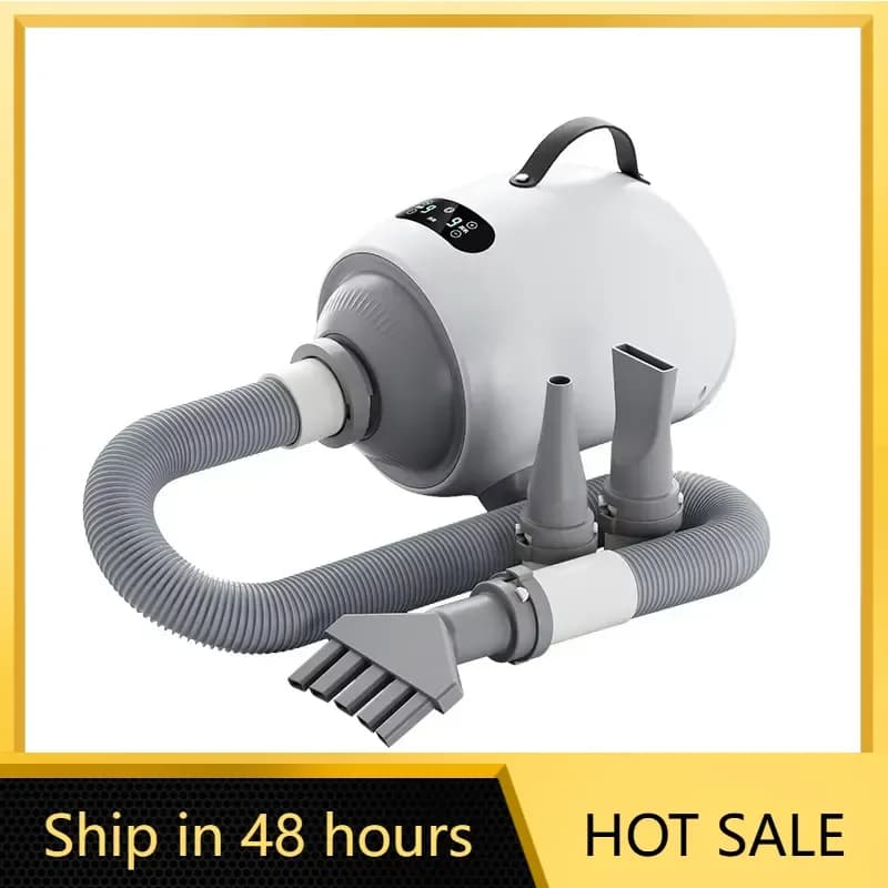 Intelligent Dryer for Large Dogs Pet Hair Blowing Machine for Quick Drying for Pet Shops & Grooming Bath Dryer & Blower