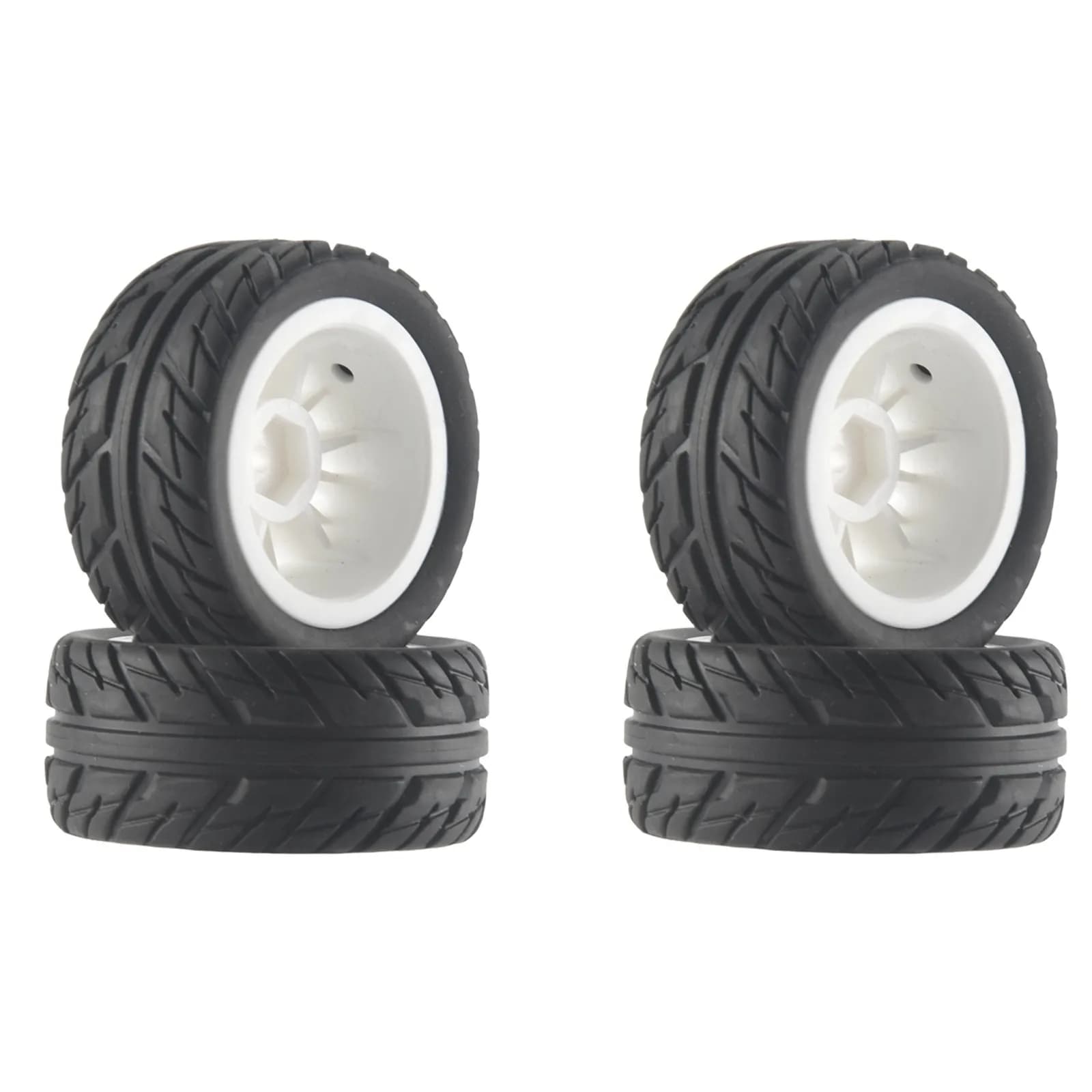 4Pcs Rubber Tires Tyre Wheel for SG1603 SG1604 1603 UD1601 UD16026331