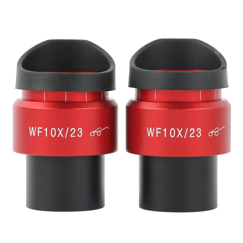 10X 20X Wide Field Eyepiece for Stereo Microscope Accessories WF10X 30mm WF10X/20 WF10X/23 WF20X/12 High Eye-Point 20mm 23mm
