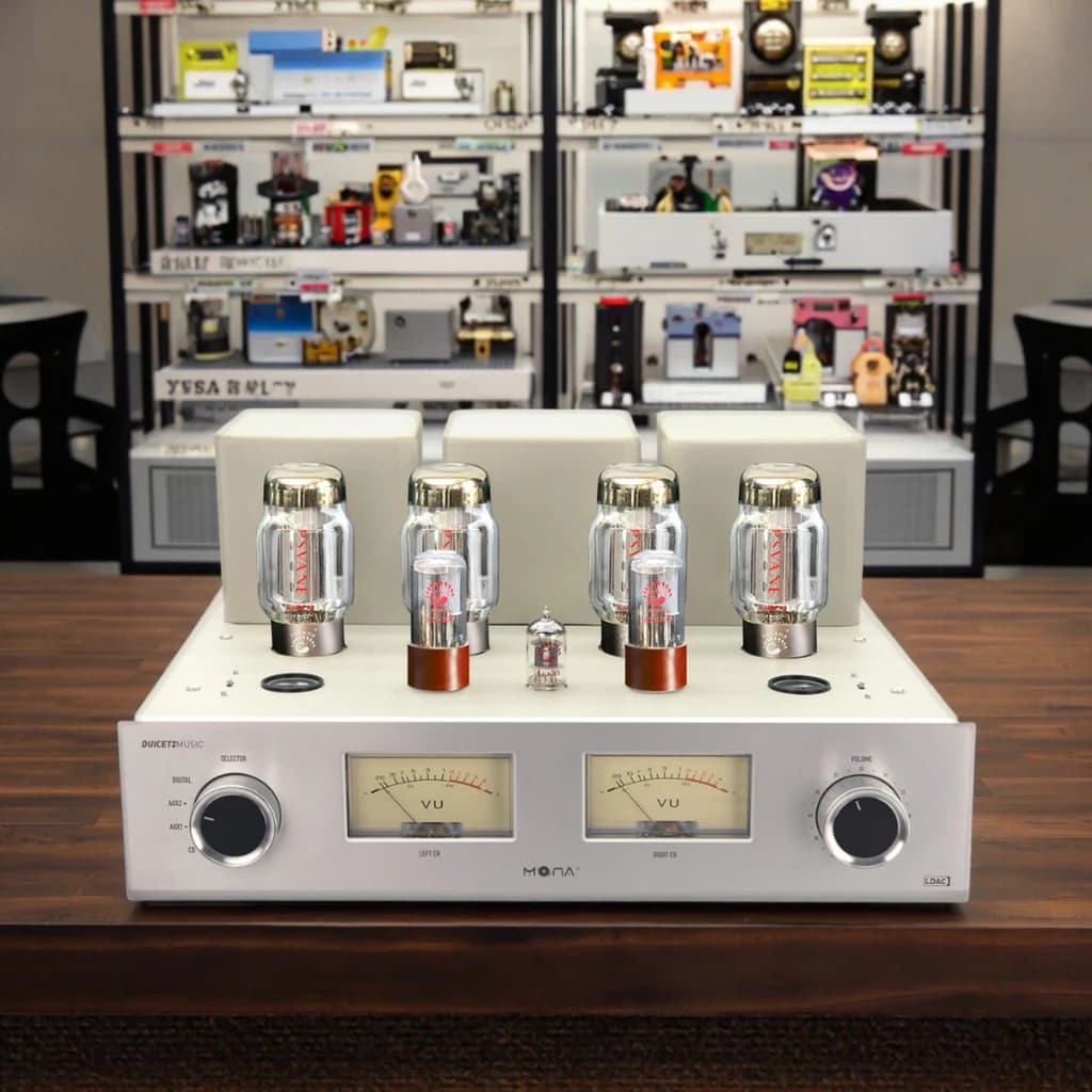High Definition Hi-Fi Audio Home Amplifier 56W*2 Large Capacity Multichannel Switching Power Supply Receivers Amplifiers"