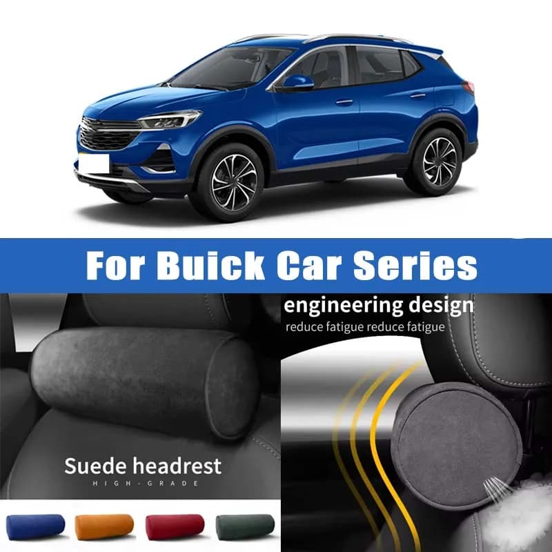 Top Quality Car Headrest Neck Support Seat Soft Neck Pillow Breathable For Buick Enclave Encore GX Envision Regal Lacrosse